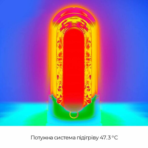 Набір мастурбатора із нагрівачем Tenga Flip Zero Red + Flip Warmer - Зображення 3