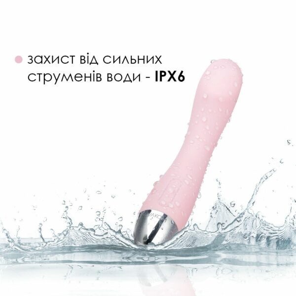 Вібратор для точки G з інтелектуальним режимом Svakom Amy Pale Pink - Зображення 5