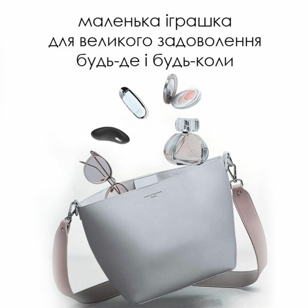 Кліторальний вібратор Svakom Echo Black - Зображення 6