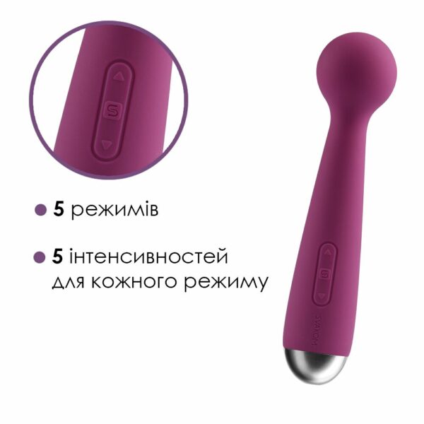 Вібромасажер з інтелектуальним режимом Svakom Mini Emma Violet - Зображення 3