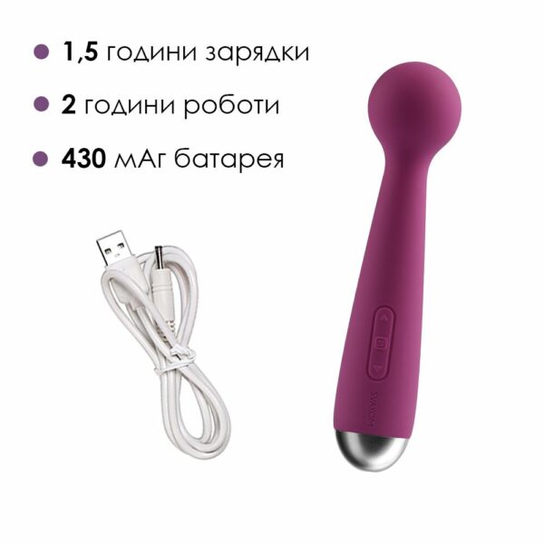 Вібромасажер з інтелектуальним режимом Svakom Mini Emma Violet - Зображення 4