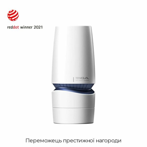 Мастурбатор Tenga - Aero Masturbator Cobalt, інноваційна технологія всмоктування - Зображення 3