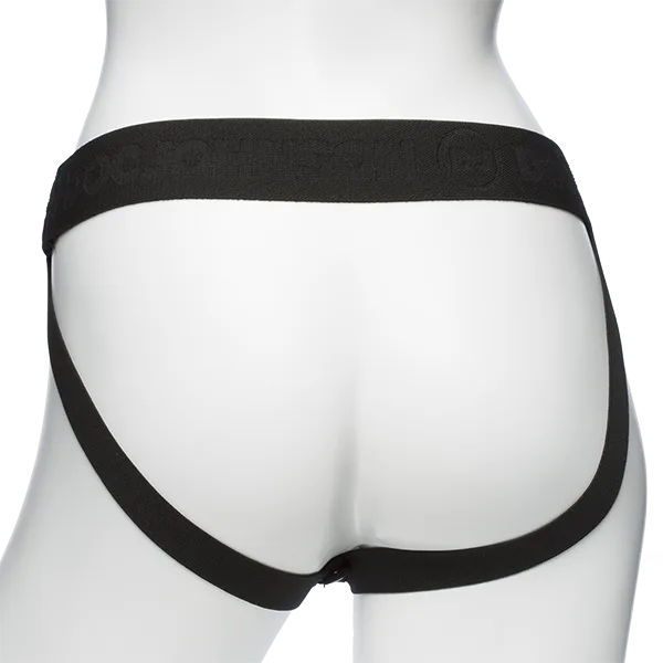 Набір для страпону з вібрацією Doc Johnson Body Extensions - BE Naughty - Black (м'ята упаковка) - Зображення 6