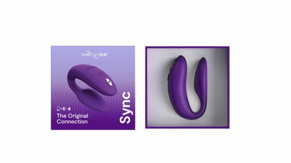 Вібратор We-Vibe SYNC 2 Purple (мятая упаковка!!!) - Зображення 8