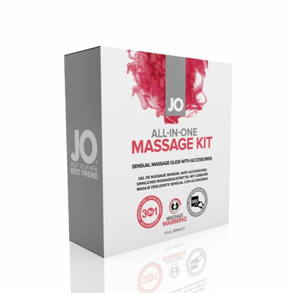 Набір для масажу JO ALL IN ONE MASSAGE GIFT SET (м'ята упаковка!!!) - Зображення 6