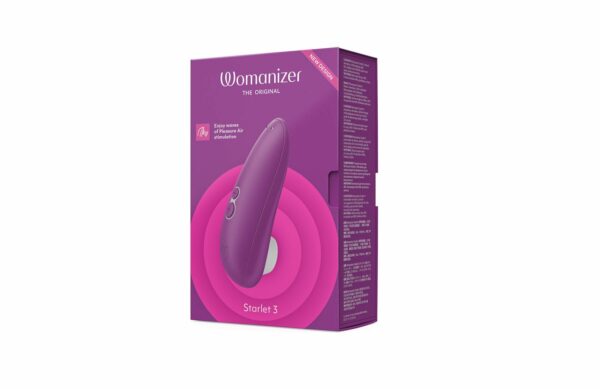 Вакуумний кліторальний стимулятор Womanizer Starlet 3 VIOLET (м'ята упаковка!!!) - Зображення 7