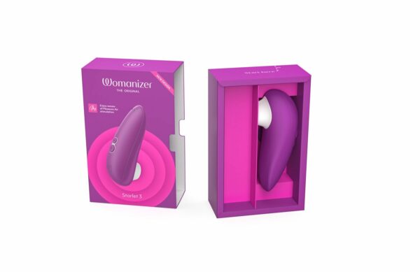 Вакуумний кліторальний стимулятор Womanizer Starlet 3 VIOLET (м'ята упаковка!!!) - Зображення 6