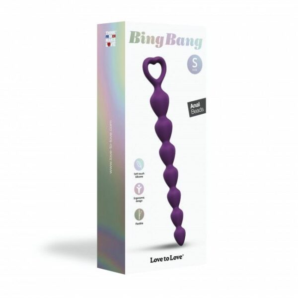 Анальний ланцюжок Love To Love BING BANG S - PURPLE RAIN - Зображення 6