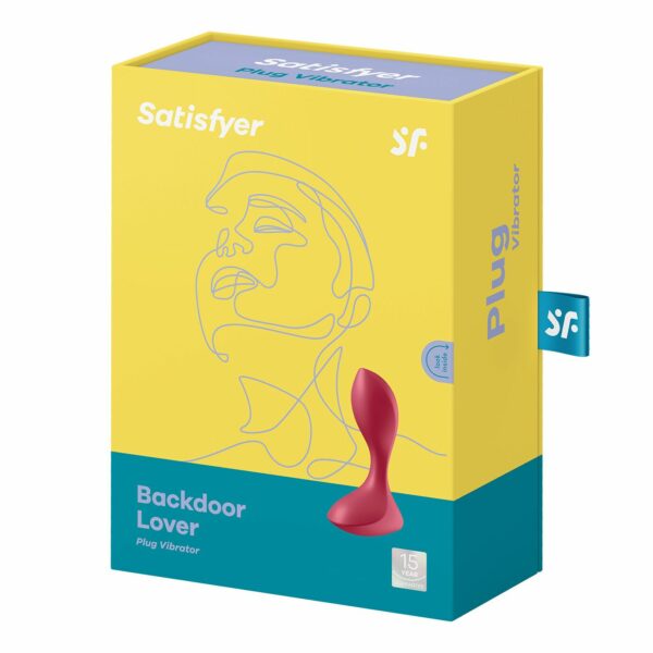 Анальна вібропробка Satisfyer Backdoor Lover Red - Зображення 6