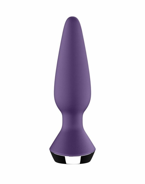 Анальна смарт-вібропробка Satisfyer Plug-ilicious 1 Purple - Зображення 4