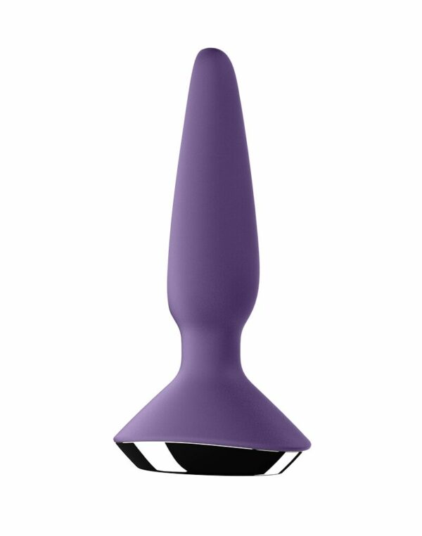 Анальна смарт-вібропробка Satisfyer Plug-ilicious 1 Purple - Зображення 3