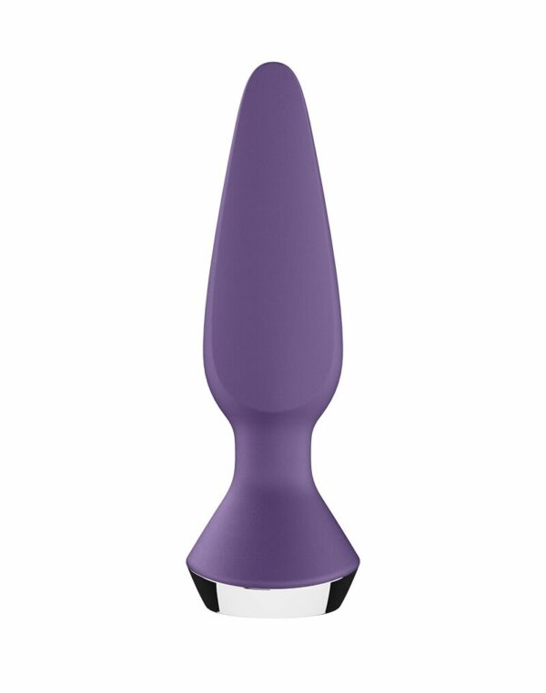 Анальна смарт-вібропробка Satisfyer Plug-ilicious 1 Purple - Зображення 5