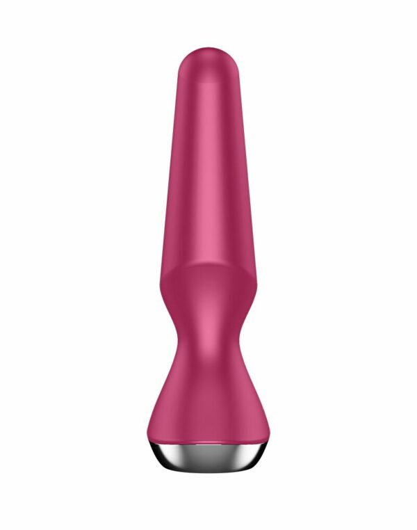 Анальна смарт-вібропробка Satisfyer Plug-ilicious 2 Berry - Зображення 4