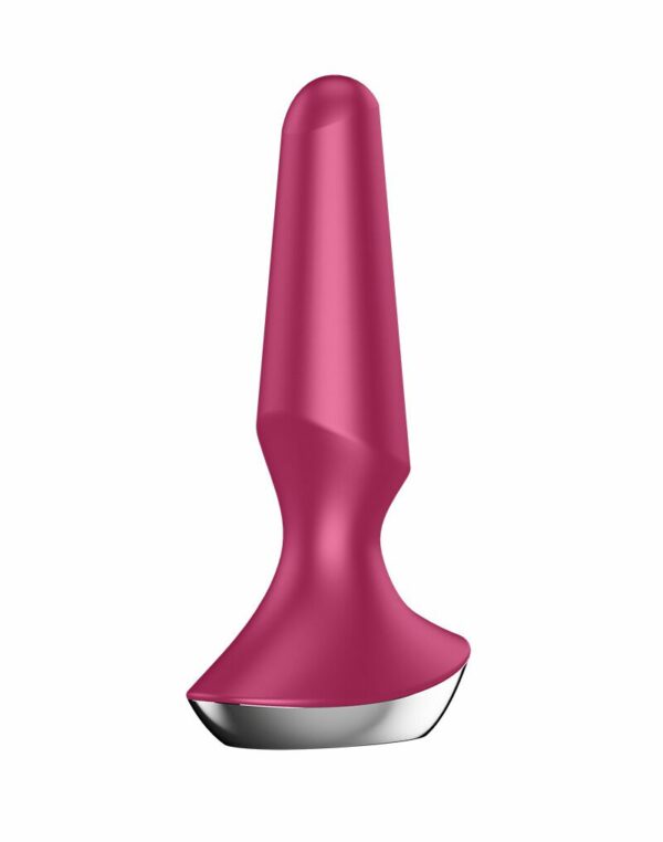 Анальна смарт-вібропробка Satisfyer Plug-ilicious 2 Berry - Зображення 3