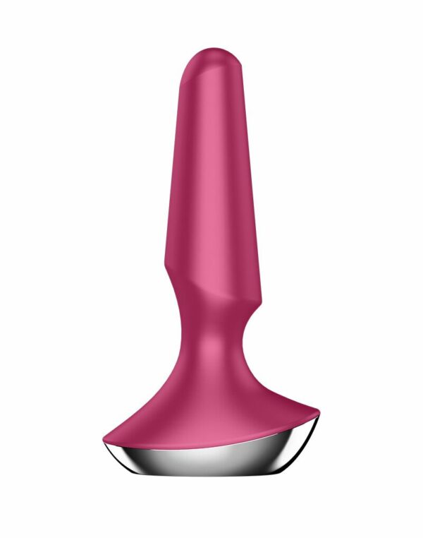 Анальна смарт-вібропробка Satisfyer Plug-ilicious 2 Berry - Зображення 2