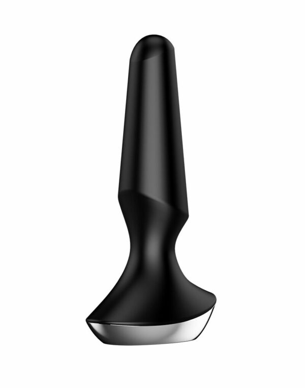 Анальна смарт-вібропробка Satisfyer Plug-ilicious 2 Black - Зображення 3