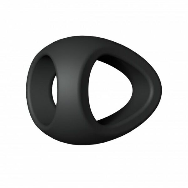Ерекційне кільце подвійне Love To Love FLUX RING - BLACK ONYX - Зображення 2