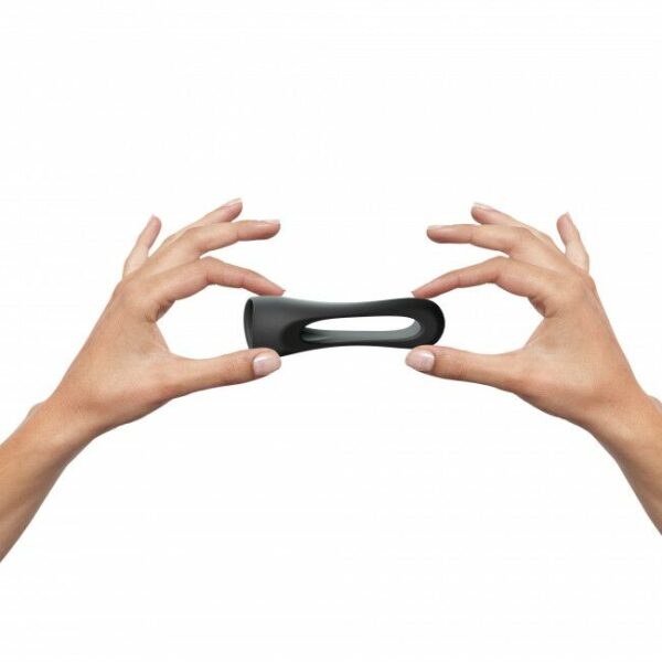Ерекційне кільце подвійне Love To Love FLUX RING - BLACK ONYX - Зображення 4