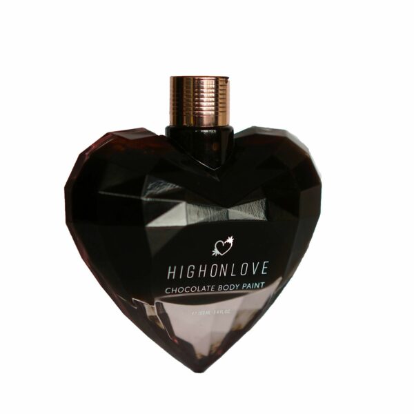 Преміум фарба для тіла HighOnLove Chocolate Body Paint (100 мл) з какао, кофеїном, маслом канабісу - Зображення 2