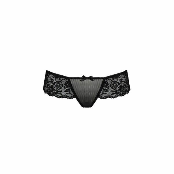 Трусики Passion Exclusive ABLA THONG L/XL, black - Зображення 5
