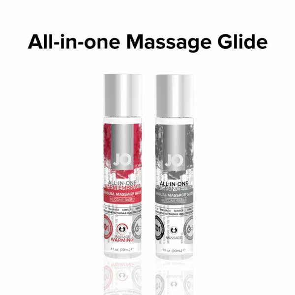 Гель для масажу на силіконовій основі JO ALL-IN-ONE MASSAGE GLIDE - FRAGANCE FREE (30 мл) - Зображення 5