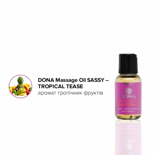 Набір масажних олій DONA LET ME TOUCH YOU з афродизіаками та феромонами - Зображення 4