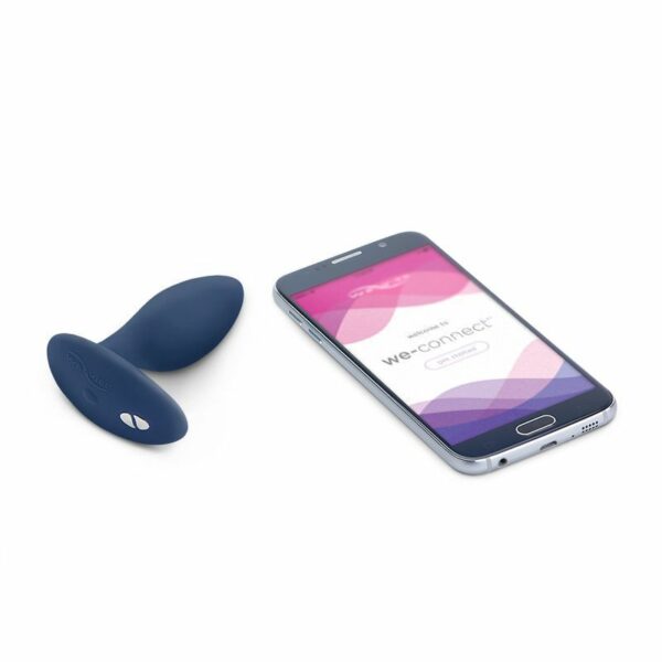 Анальна смарт-вібропробка We-Vibe Ditto Moonlight Blue з пультом ДК - Зображення 8