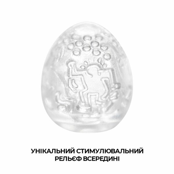 Набір мастурбаторів-яєць Tenga Keith Haring Egg Dance (6 яєць) - Зображення 3