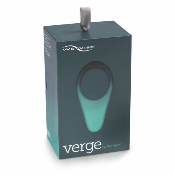 Смарт-віброкільце під одяг VERGE BY WE-VIBE SLATE, охоплює пеніс та мошонку, 10 режимів - Зображення 9