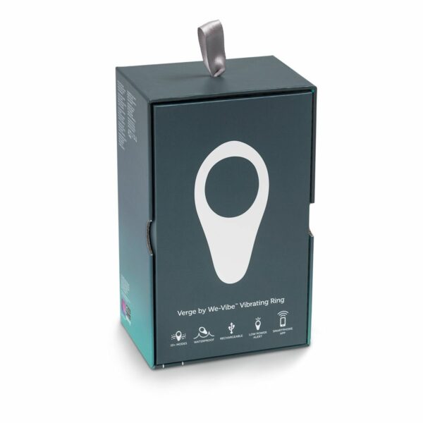 Смарт-віброкільце під одяг VERGE BY WE-VIBE SLATE, охоплює пеніс та мошонку, 10 режимів - Зображення 11