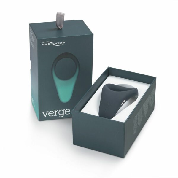 Смарт-віброкільце під одяг VERGE BY WE-VIBE SLATE, охоплює пеніс та мошонку, 10 режимів - Зображення 12