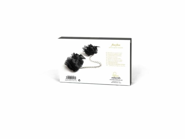 Наручники Bijoux Indiscrets - Frou Frou Organza handcuffs, атлас і органза, подарункова упаковка - Зображення 3