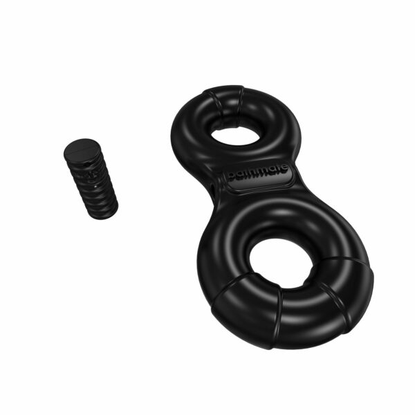 Ерекційне віброкільце Bathmate Vibe Ring Eight, подвійне, для члена і мошонки - Зображення 4