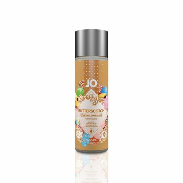 Лубрикант на водній основі JO H2O — Candy Shop — Butterscotch (60 мл) без цукру та парабенів