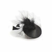 Пестіс – стикини Bijoux Indiscrets Burlesque pasties FEATHER, з пір’ям