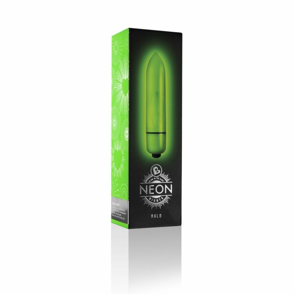 Вибропуля Rocks Off Neon - Halo, светится в темноте - Зображення 4