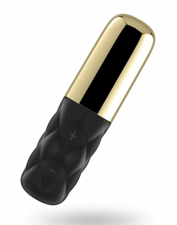 Потужний мінівібратор Satisfyer Sparkling Darling Gold зі знімним ковпачком, 15 режимів роботи - Зображення 2