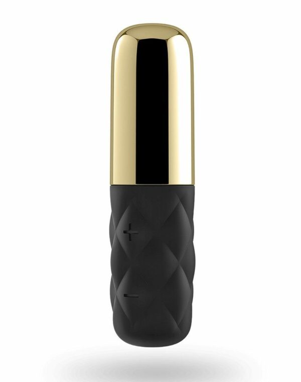 Потужний мінівібратор Satisfyer Sparkling Darling Gold зі знімним ковпачком, 15 режимів роботи