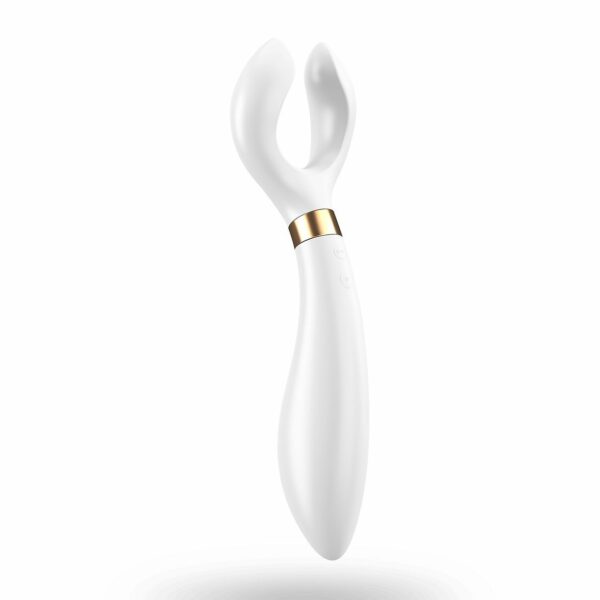 Вібратор для пар Satisfyer Endless Fun White, три мотора, багатофункціональний - Зображення 3