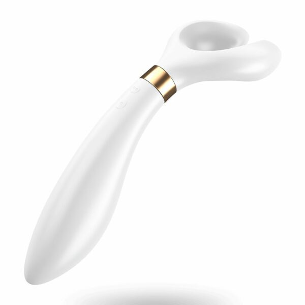 Вібратор для пар Satisfyer Endless Fun White, три мотора, багатофункціональний - Зображення 5