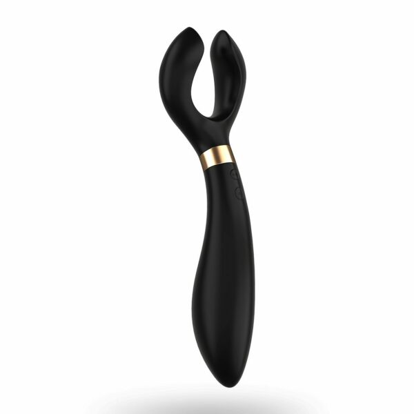 Вібратор для пар Satisfyer Endless Fun Black, три мотори, багатофункціональний - Зображення 5