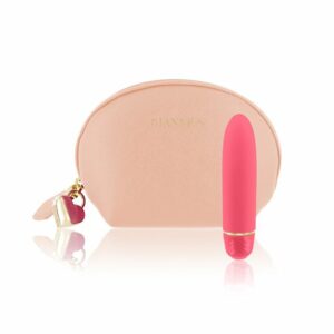 Віброкуля RIANNE S — Classique Vibe мінівібратор на 7 режимів, чохол-косметичка Coral
