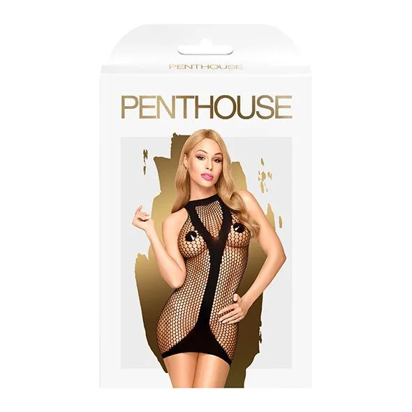 Міні-сукня з декором у вигляді келиха шампанського Penthouse - Ride or Die Black S/L - Зображення 3