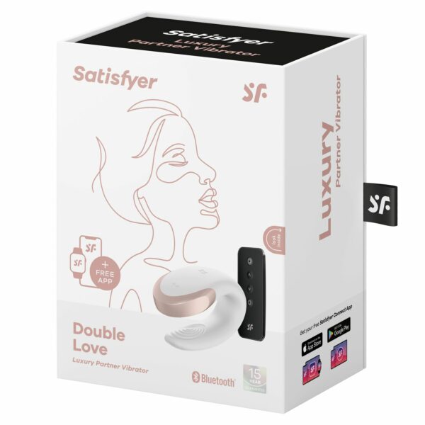 Смарт-вібратор для пар Satisfyer Double Love (White) - Зображення 7