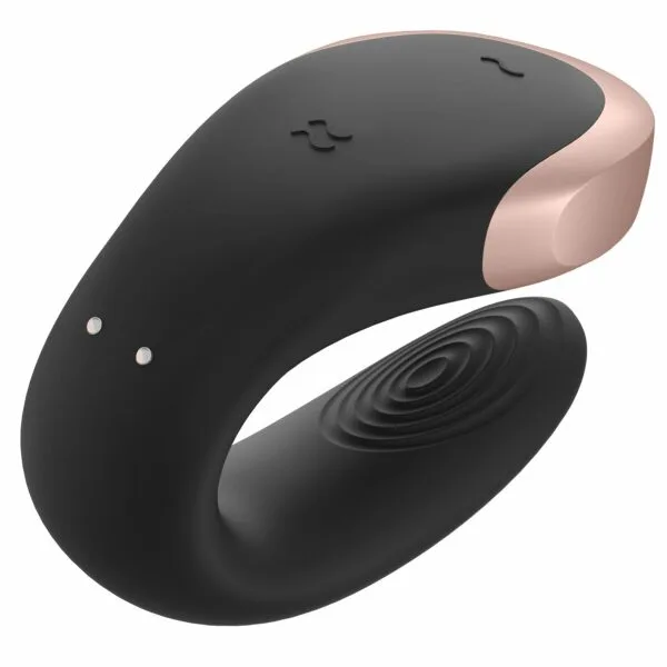 Смарт-вібратор для пар Satisfyer Double Love (Black) - Зображення 2