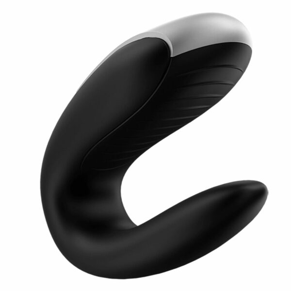 Смартвібратор для пар Satisfyer Double Fun (Black) з пультом ДК - Зображення 2