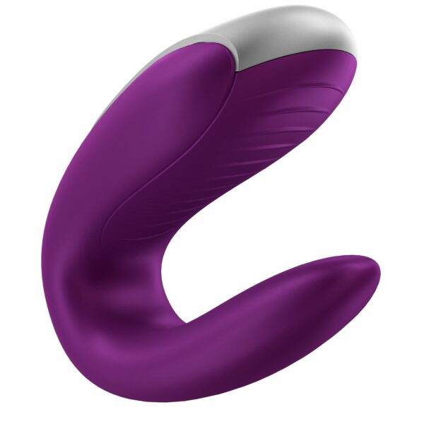 Смарт-вібратор для пар Satisfyer Double Fun (Violet) з пультом ДК - Зображення 2