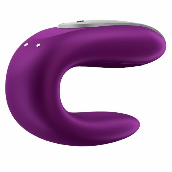 Смарт-вібратор для пар Satisfyer Double Fun (Violet) з пультом ДК - Зображення 3