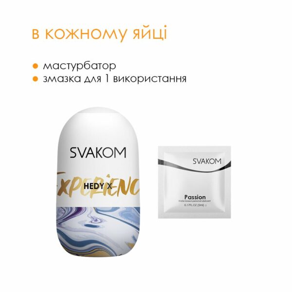Набір яєць-мастурбаторів Svakom Hedy X- Experience - Зображення 6