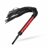 Батіг-флогер Whipped – Beat It Flogger – Red, екошкіра